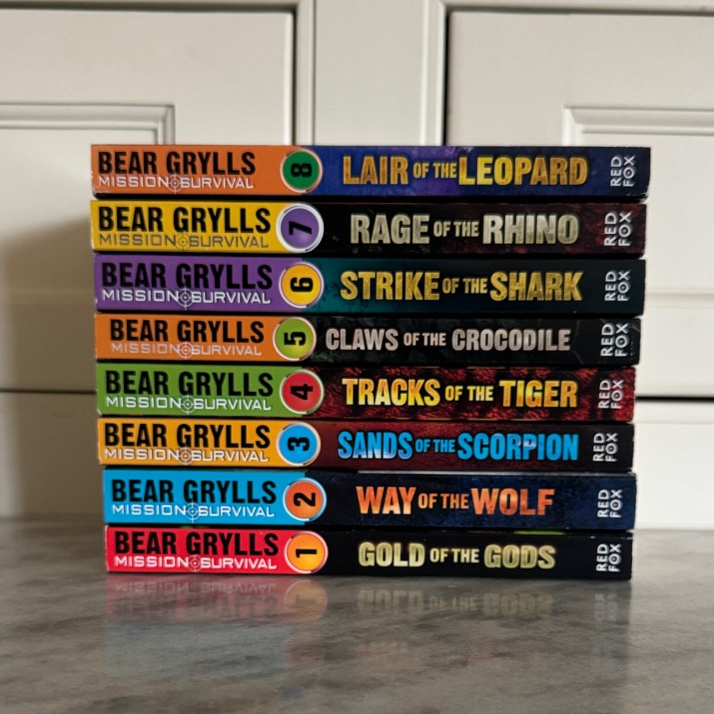 Bear Grylls Mission Survival Book Set - Books 1-8